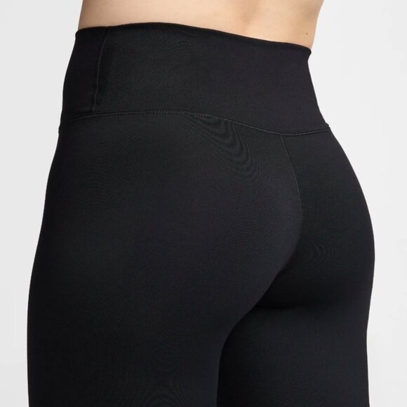 Nike Dri-Fit Mid-Rise 7/8 Crop 25" Leggings Black - Sz S - Picture 4 of 16